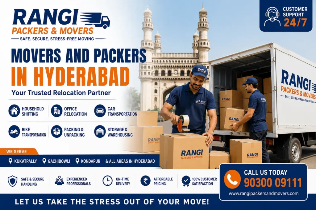Movers and Packers in Hyderabad