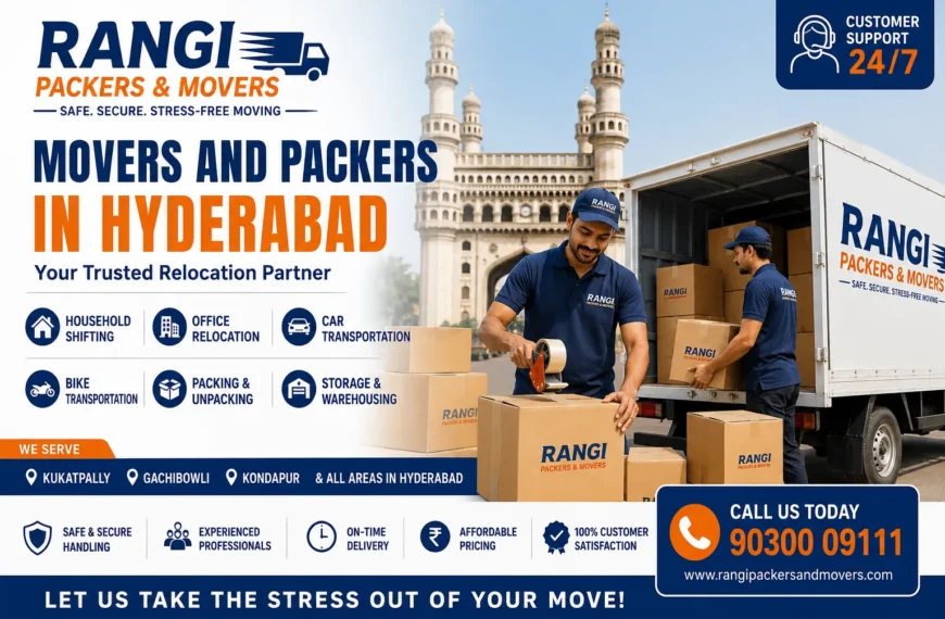 Movers and Packers in Hyderabad
