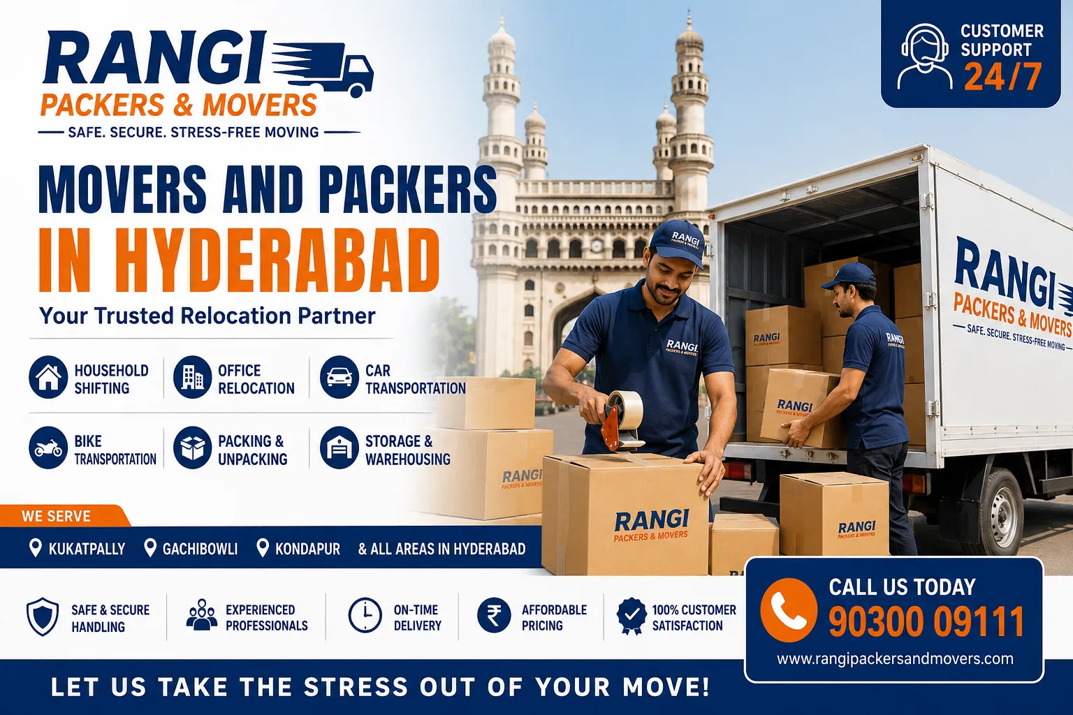Movers and Packers in Hyderabad